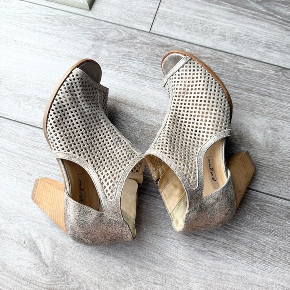 Paul Green Tianna Suede Cutout Heels - Picture 8 of 14